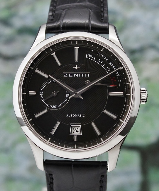 (image for) LIKE NEW UNPOLISHED ZENITH CAPTAIN POWER RESERVE AUTOMATIC / 03.2120.685/22.C493
